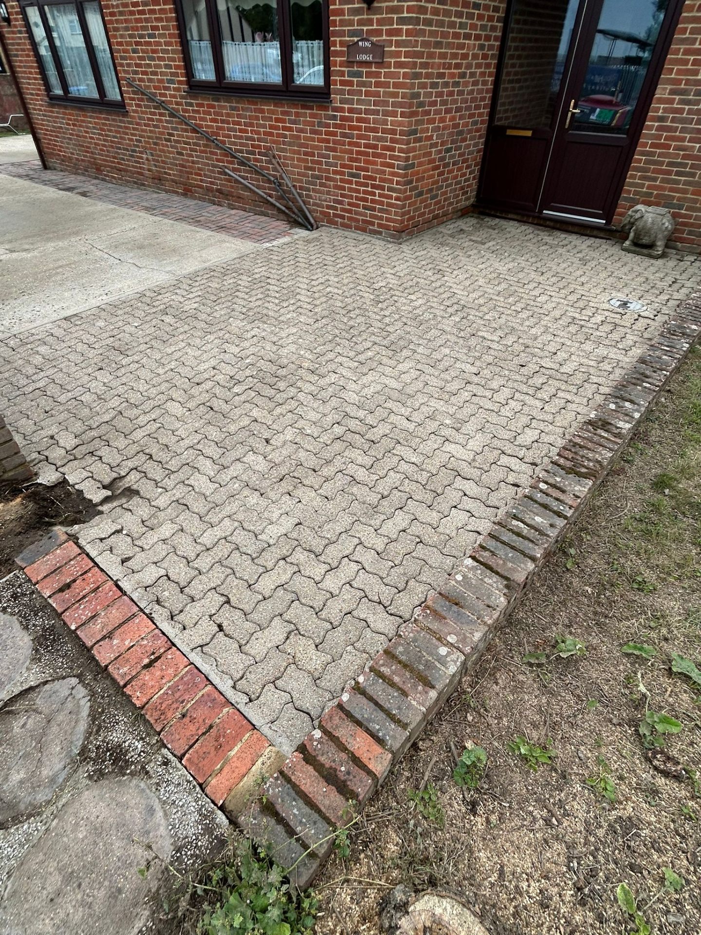 After - Driveway restored to pristine condition