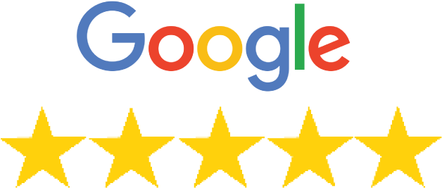 Google Reviews 5-star rating badge